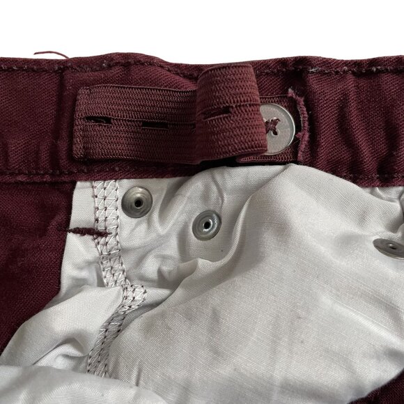 Boys Maroon Skinny Denim Jeans Adjustable Waist Elastics Size 10 R u Arizona Jea - Picture 8 of 10